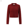 SWAYING 25 Early Spring Wool Pocket Cardigan/Skirt SW-SW25PS1T17-HONG Red Top SW25PS1T17 SW25PS3B09